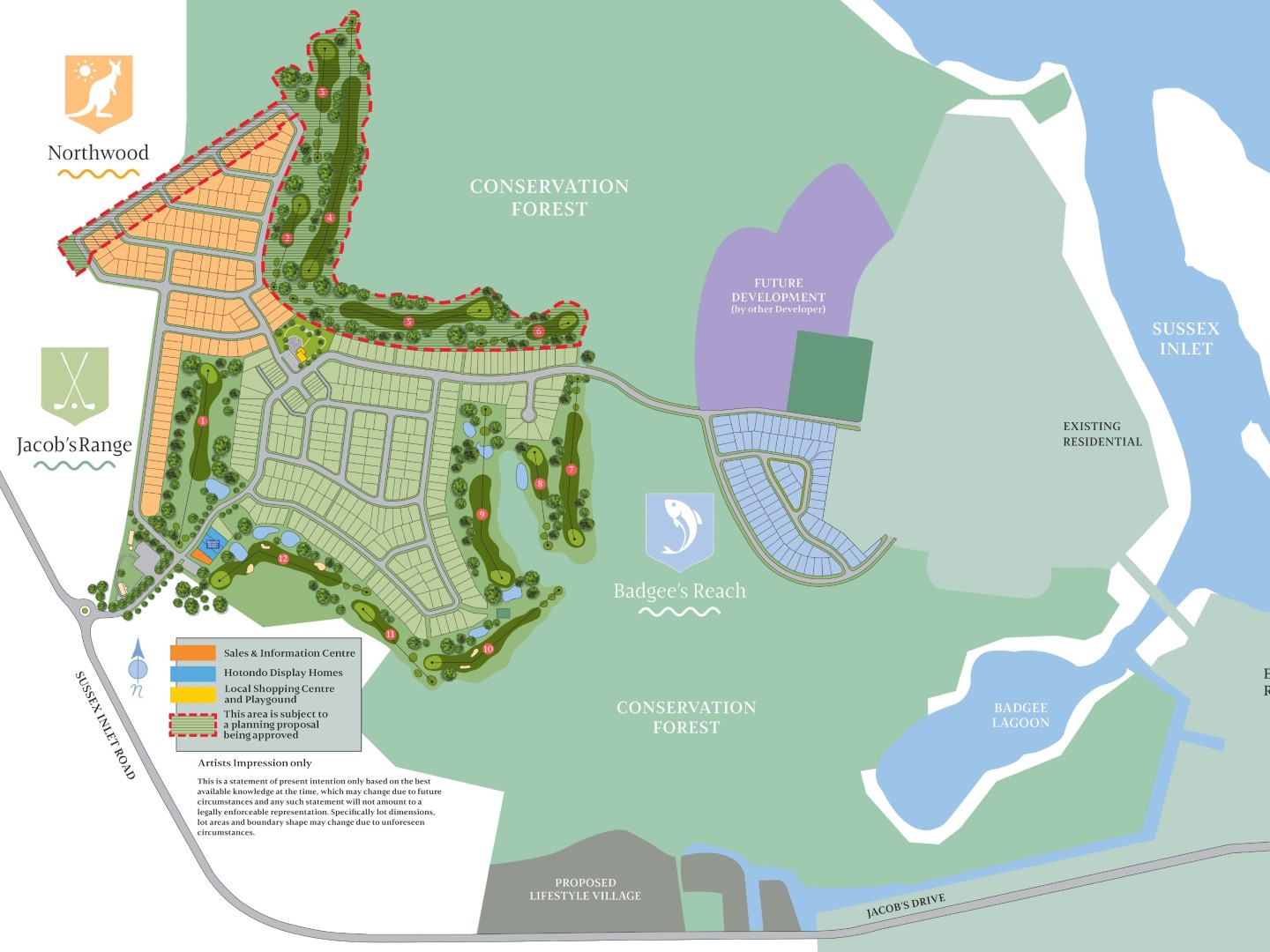 [Land for Sale] Sussex Inlet Golf Village Estate, Sussex Inlet OpenLot